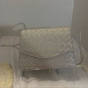 Silver Lemay clutch